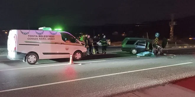 Kastamonu Tosya Trafik Kazası Yağız Kırım Hayatını Kaybetti