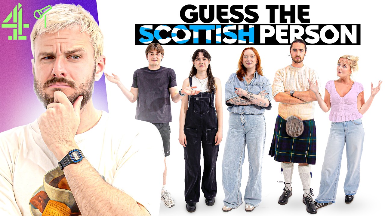 GUESS THE SCOTTISH PERSON ft. Mike Rice & Scottish Stand Up Comedians