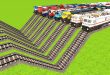 INDIAN TRAINS CROSSING ON UNIQUE ZIGZAG RAILWAY TRACKS 4K TRAIN VIDEO Train Simulator Railworks