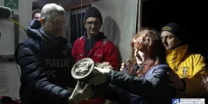 İtalya kıyıları açıklarında batmış bir gemi bulundu