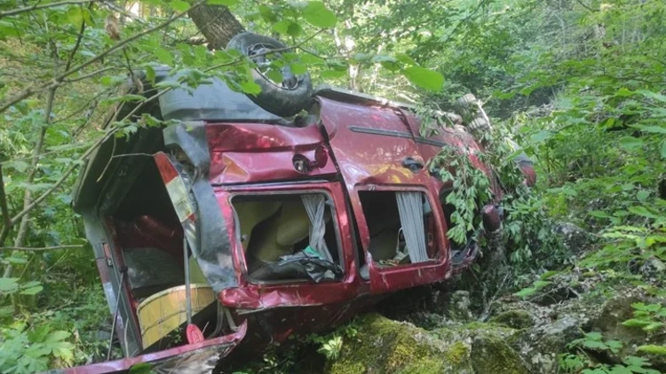 Kastamonu Taşköprü'de Cihan Taş İsmail Ersoy Dere Yatağındaki Araçta Ölü Bulundu