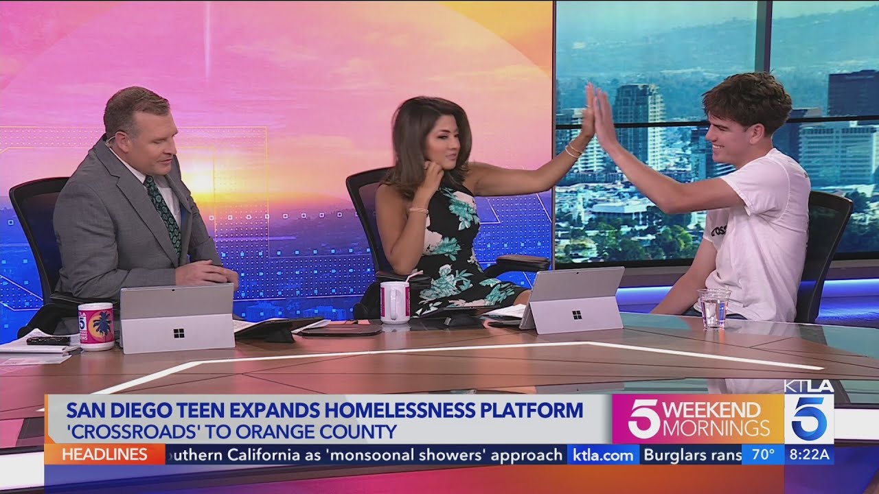 San Diego Teen Brings Resource Platform 'Crossroads' to Orange County