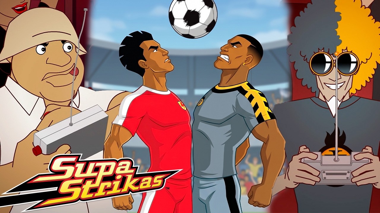 Supa Strikas vs The Remote Control Ball Soccer Cartoon for Kids