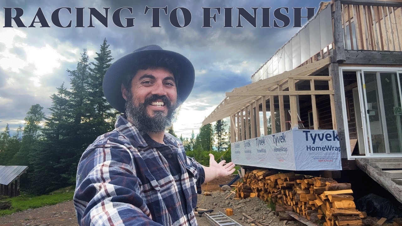The Race to Finish Our Homestead Build is ON Off Grid Alaska Homesteading