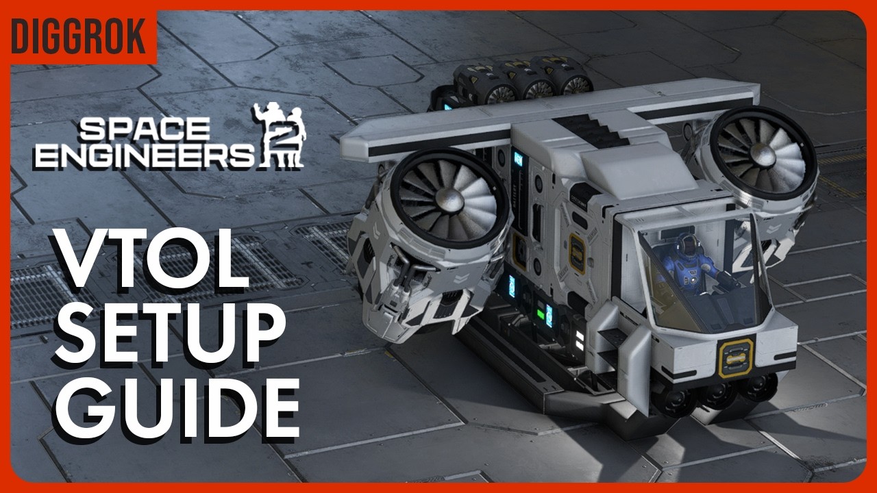 We FINALLY have VTOL in Space Engineers 2 Event Controller Tutorial
