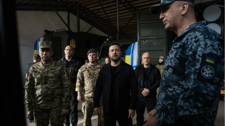 Zelensky Odessa bölgesini ziyaret ederek helikopter sayısının artırılması konusunu görüştü